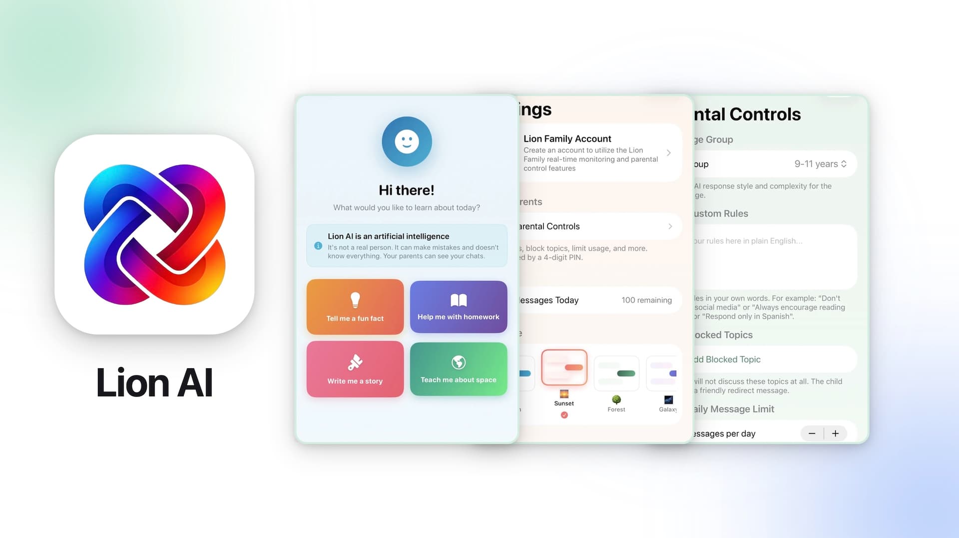 Introducing Lion AI: A Safe, Smart AI Assistant Built for Kids and Families